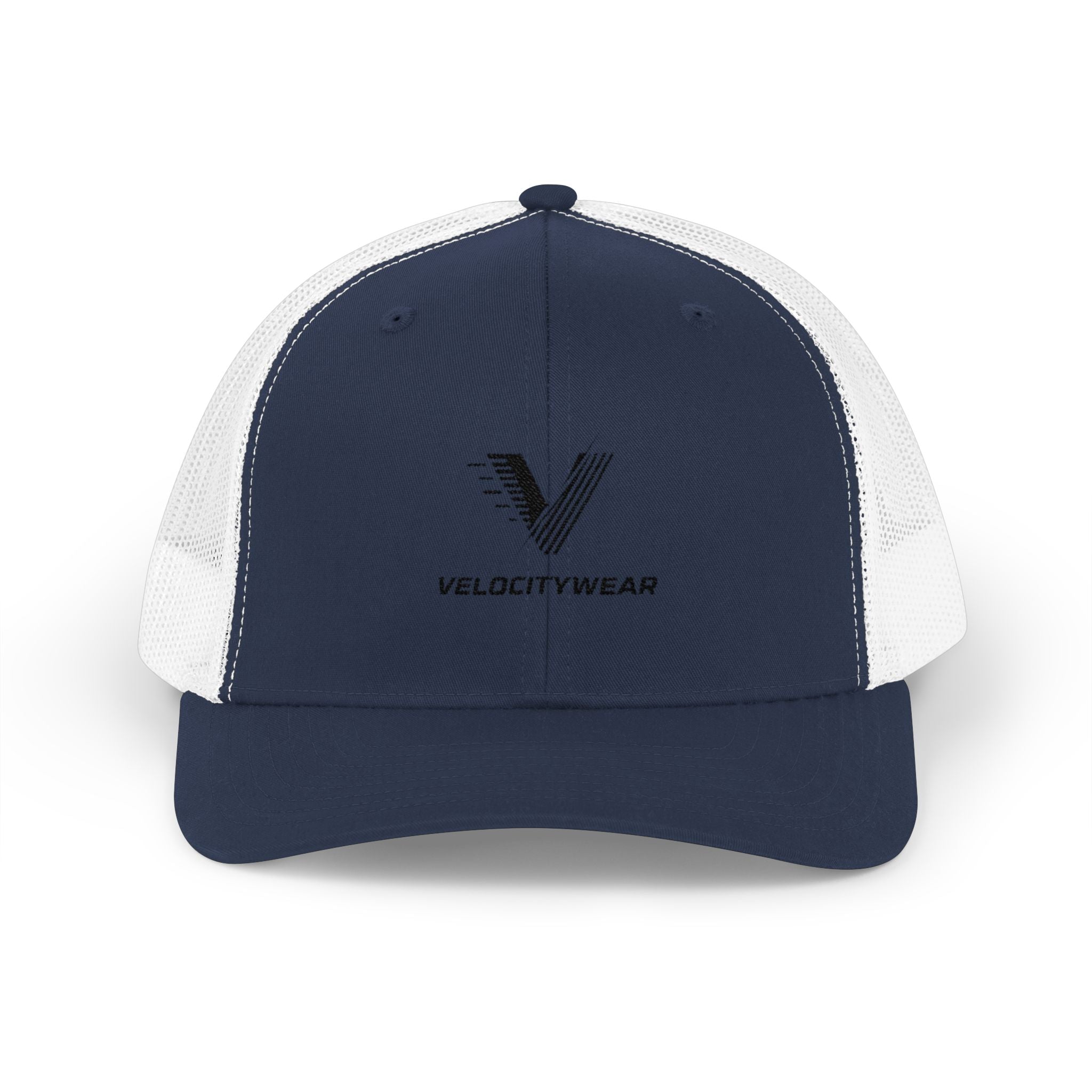 VelocityWear Trucker Cap – Distressed Logo Mesh Snapback