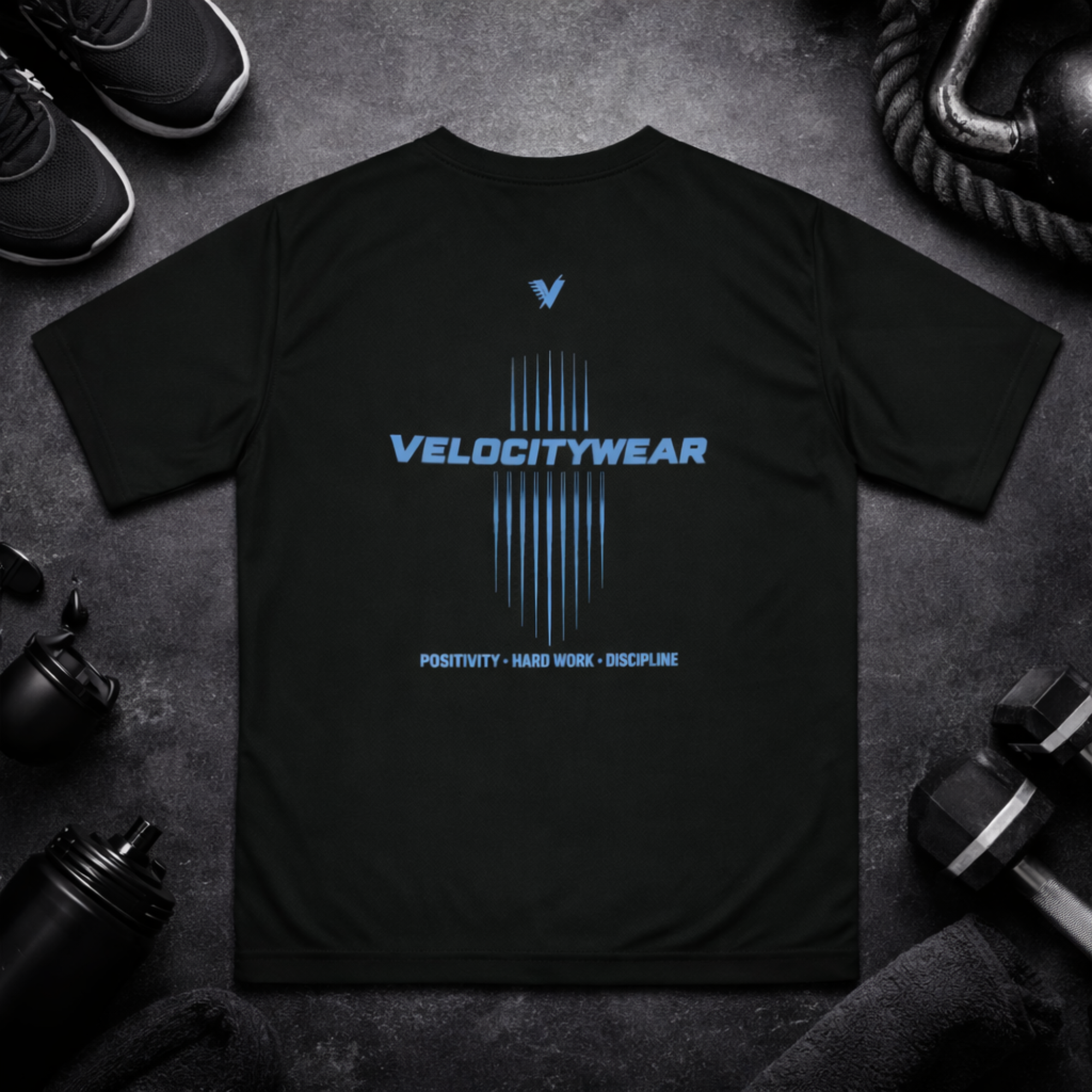 VelocityWear “Iron Discipline” Athletic Tee