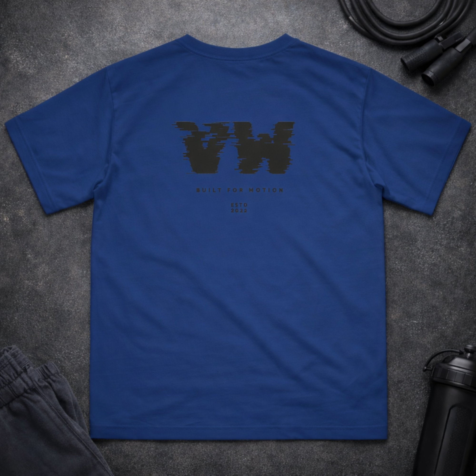 VW Glitch Logo Athletic Tee