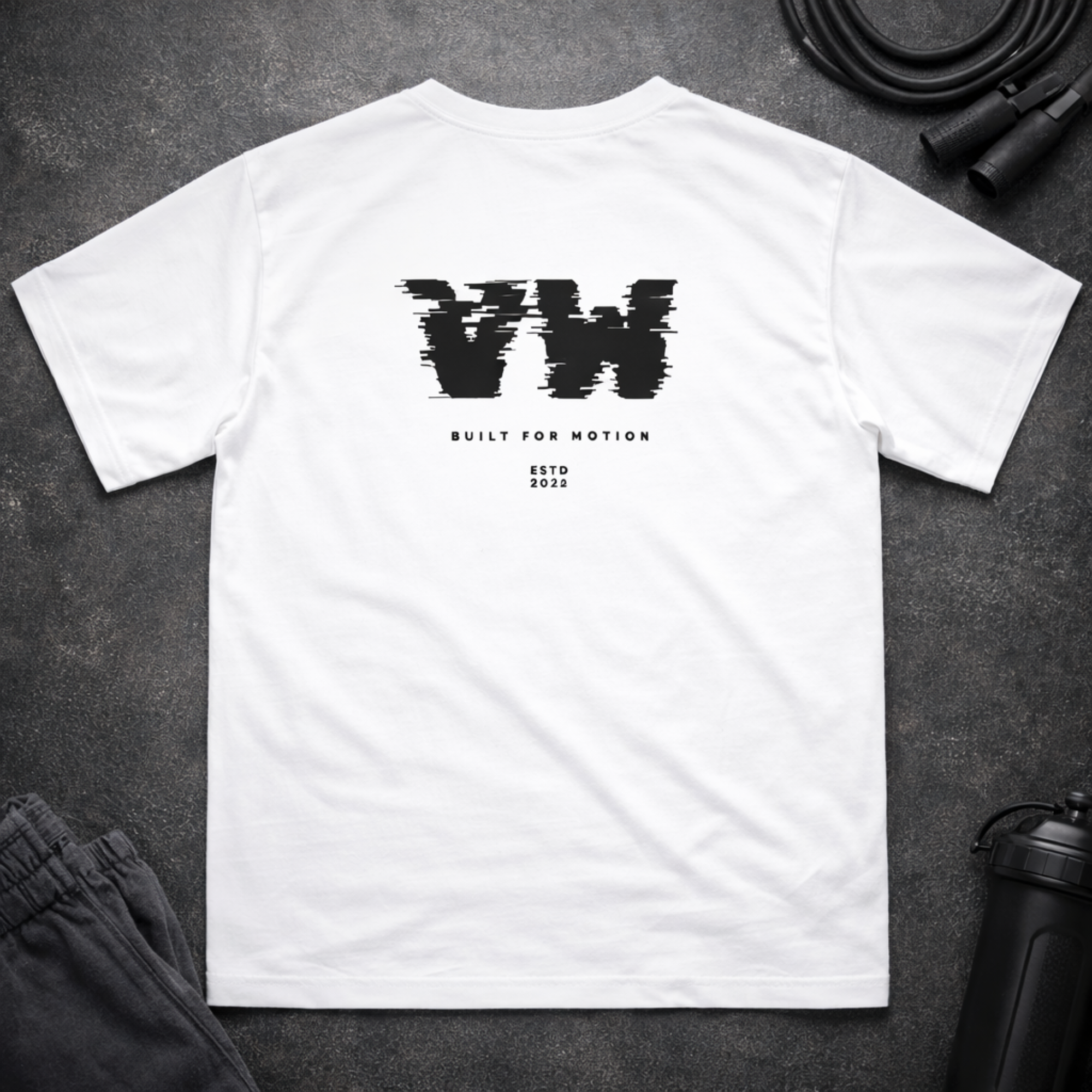 VW Glitch Logo Athletic Tee