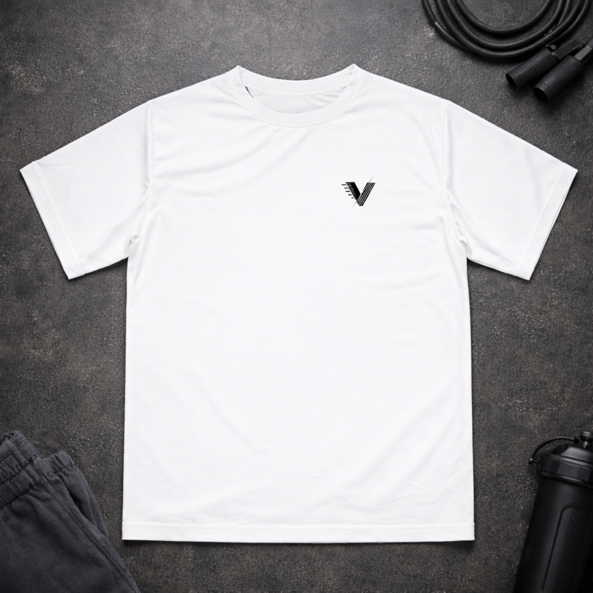 VW Glitch Logo Athletic Tee