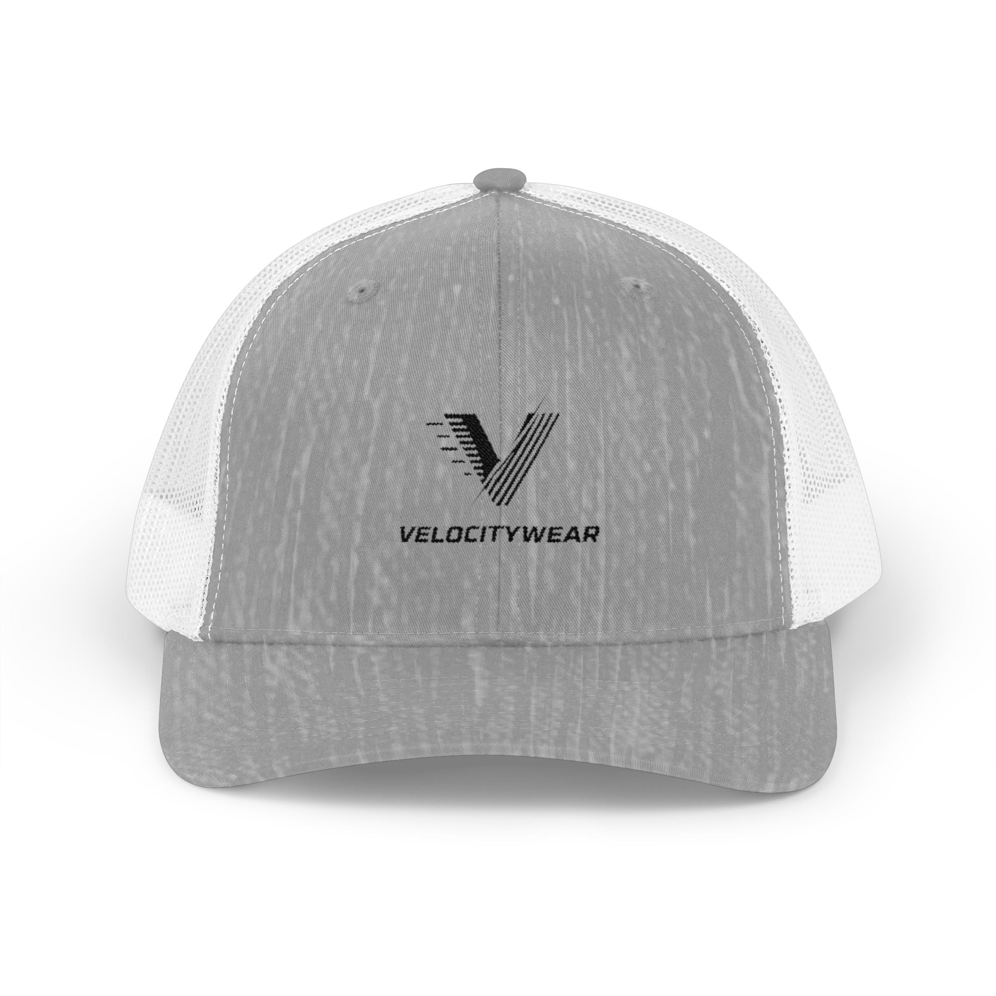 VelocityWear Trucker Cap – Distressed Logo Mesh Snapback