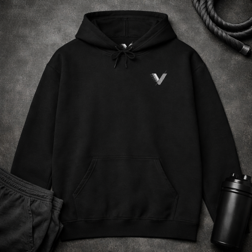 'Built for Motion' Floral Hoodie