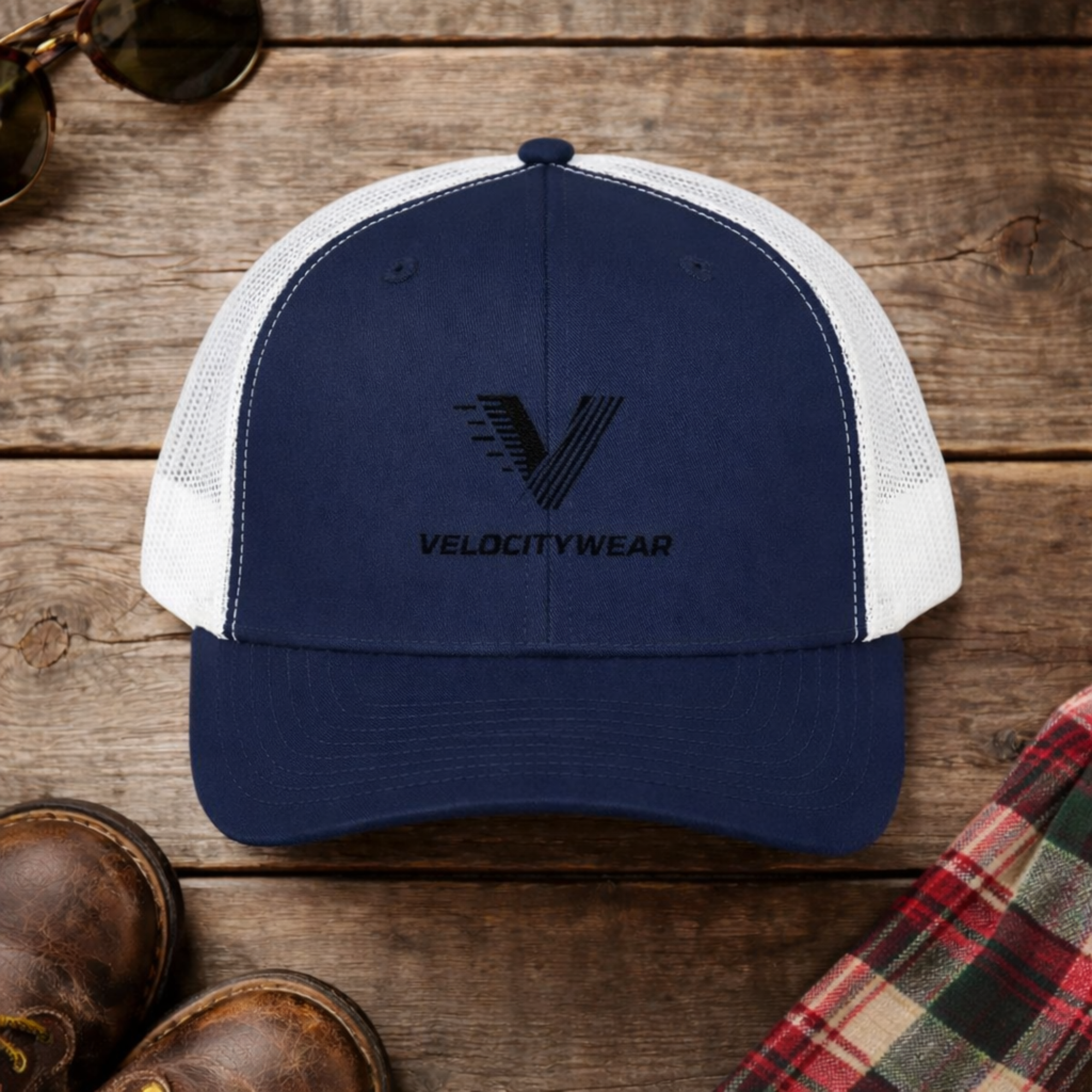 VelocityWear Trucker Cap – Mesh Snapback